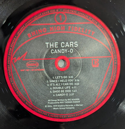 The Cars – Candy-O (LP Vinyl) Vinyl Record