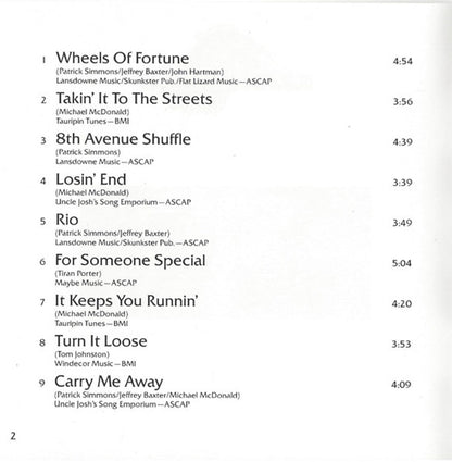 The Doobie Brothers – Takin It to the Streets Music CD