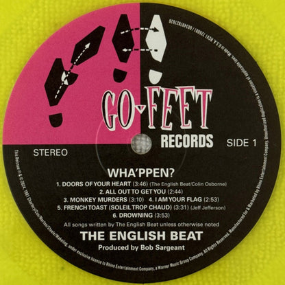 The English Beat – Wha'ppen? (2-LP Vinyl) Vinyl Record