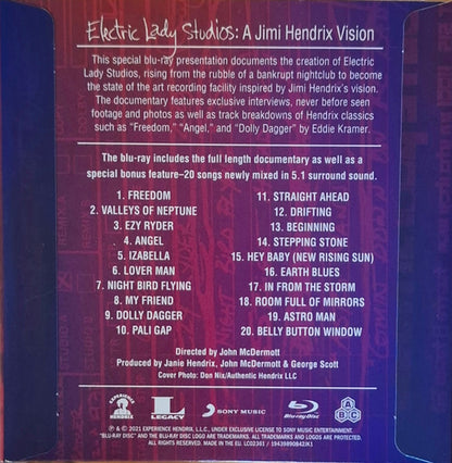 The Jimi Hendrix Experience – Electric Lady Studios: A Jimi Hendrix Vision (5-LP Vinyl + Blu-ray) Vinyl Record