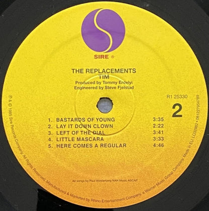 The Replacements – Tim (LP Vinyl) Vinyl Record