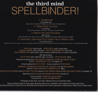 The Third Mind – Spellbinder Music CD