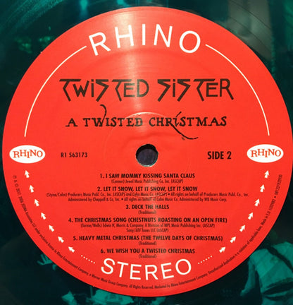 Twisted Sister – A Twisted Christmas (LP Vinyl) Vinyl Record