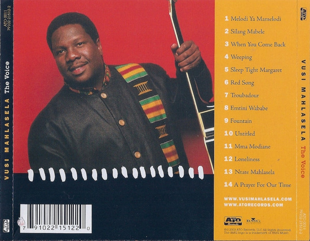 Vusi Mahlasela – The Voice Music CD