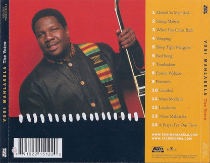 Vusi Mahlasela – The Voice Music CD