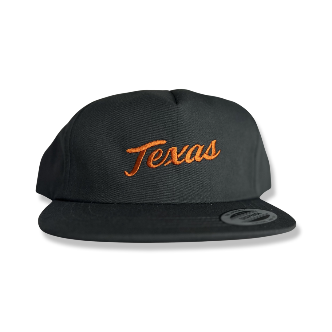 Texas Longhorns / Texas Script Embroidered / Hats / UT9112 / MM Hat