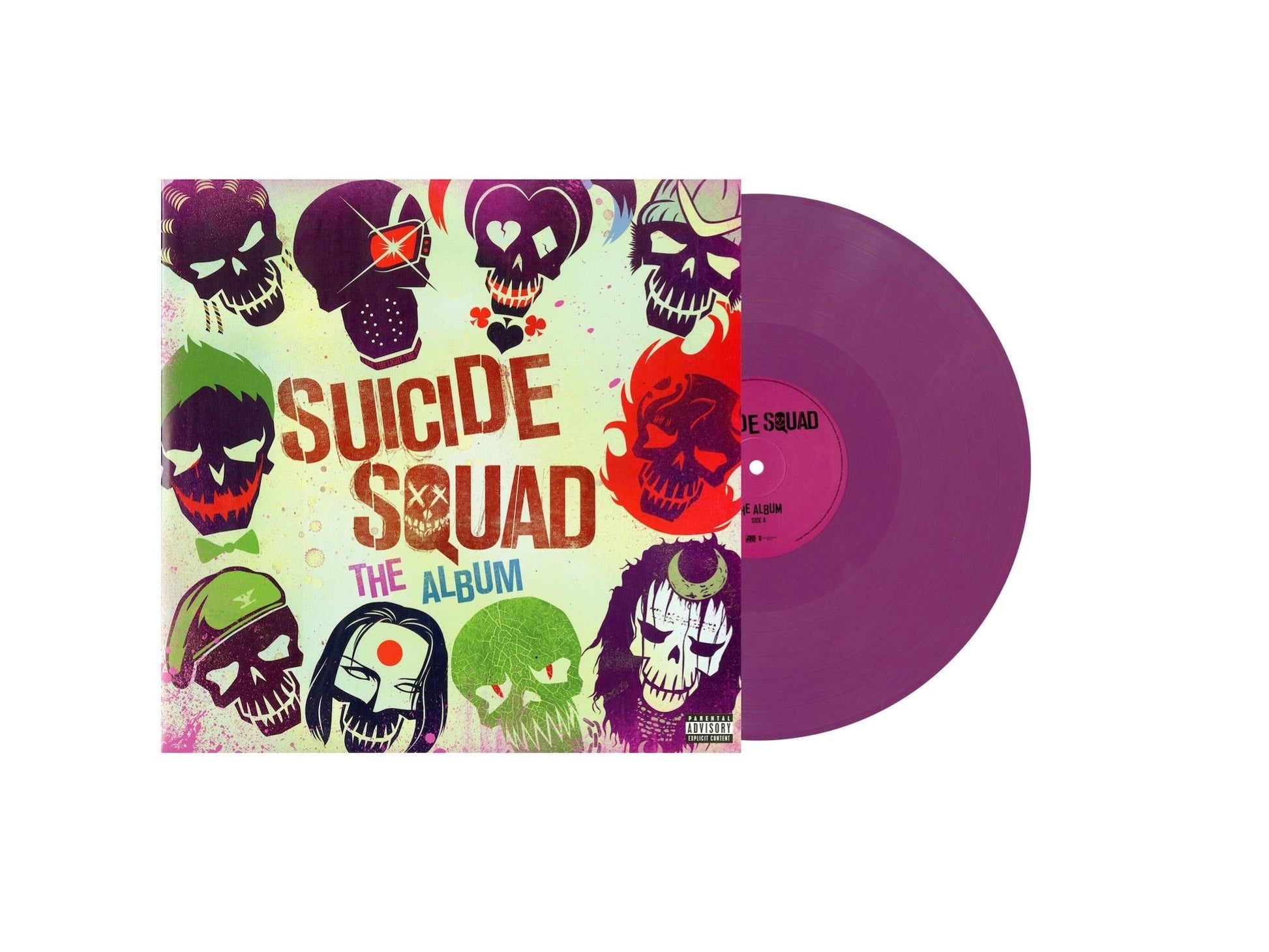 Suicide Squad: The Album (Limited Edition Joker Purple Colored Vinyl) Vinyl Record