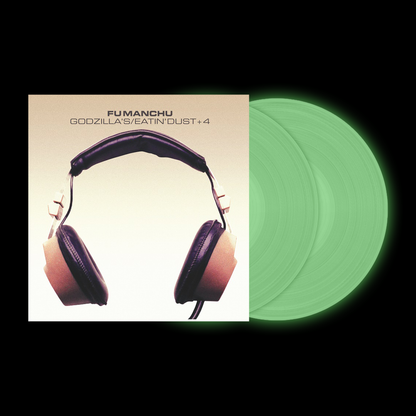 Fu Manchu ‘Godzilla's/Eatin Dust+4’ 2 LP (Exclusive — Limited To 500, Glow In The Dark Vinyl) Vinyl Record