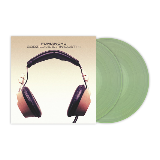 Fu Manchu ‘Godzilla's/Eatin Dust+4’ 2 LP (Exclusive — Limited To 500, Glow In The Dark Vinyl) Vinyl Record