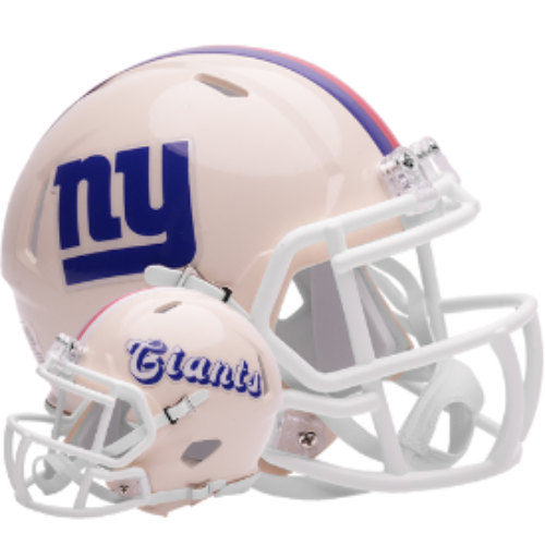 New York Giants Speed Mini Football Helmet RETRO - NFL