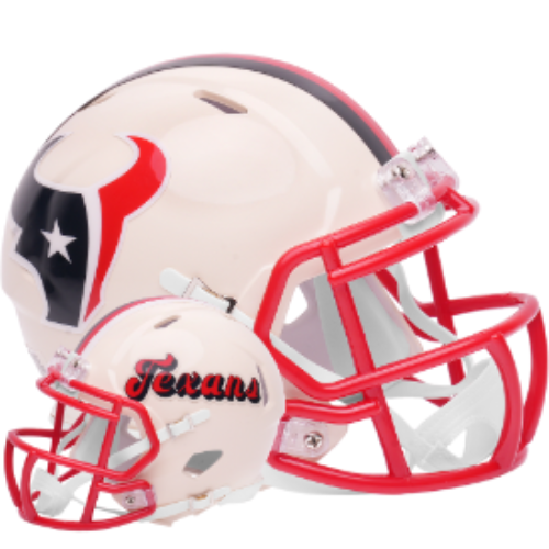 Houston Texans Speed Mini Football Helmet RETRO - NFL