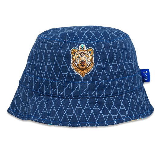 Frank Brothers Brother Bear Reversible Bucket Hat Grassroots California