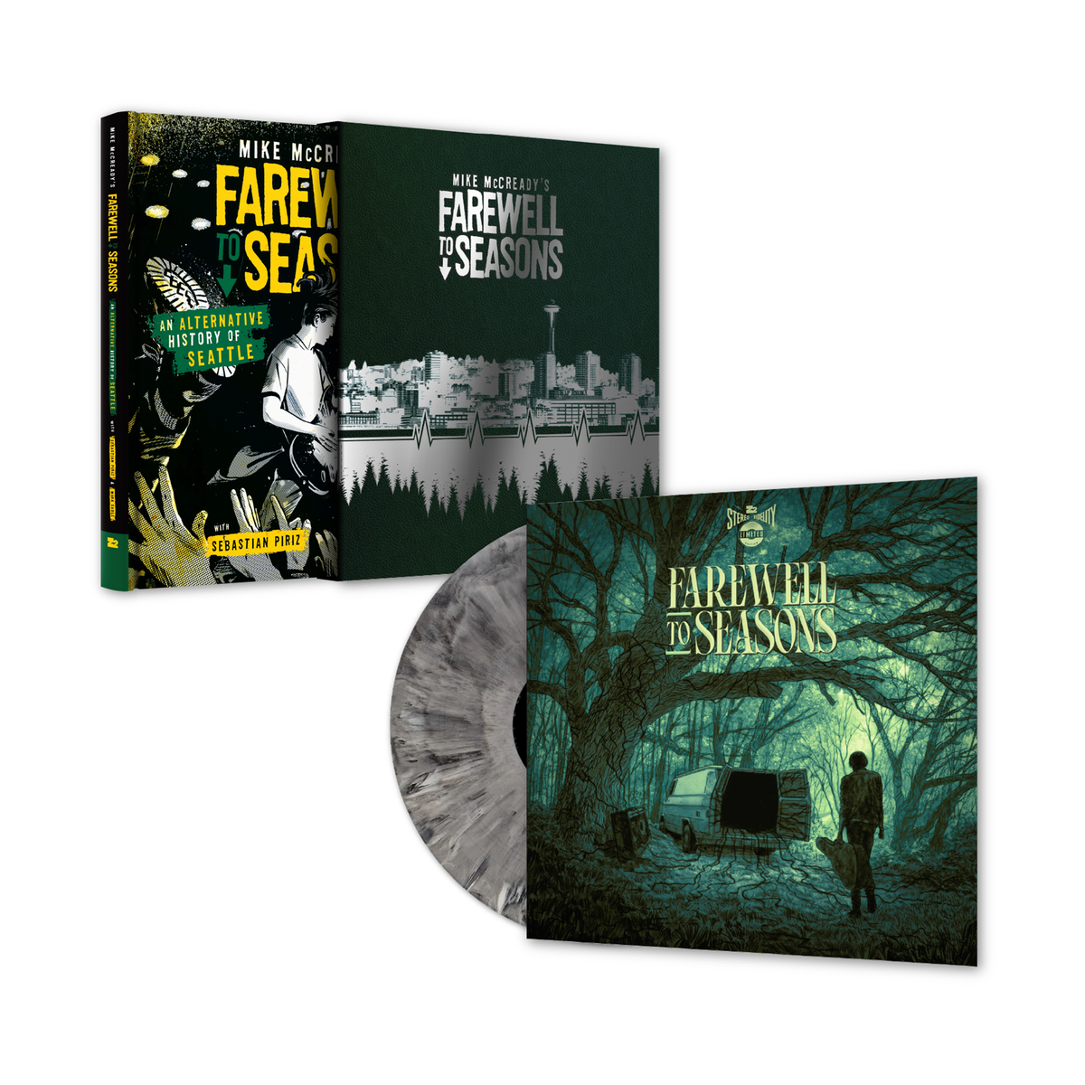 Mike McCready - Farewell to Seasons [LP] (Exclusive - Limited to 500, "Poltergeist" Vinyl) + 12" x 12" Deluxe Graphic Novel Vinyl Record