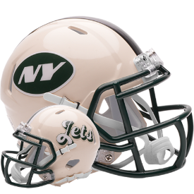New York Jets Speed Mini Football Helmet RETRO - NFL