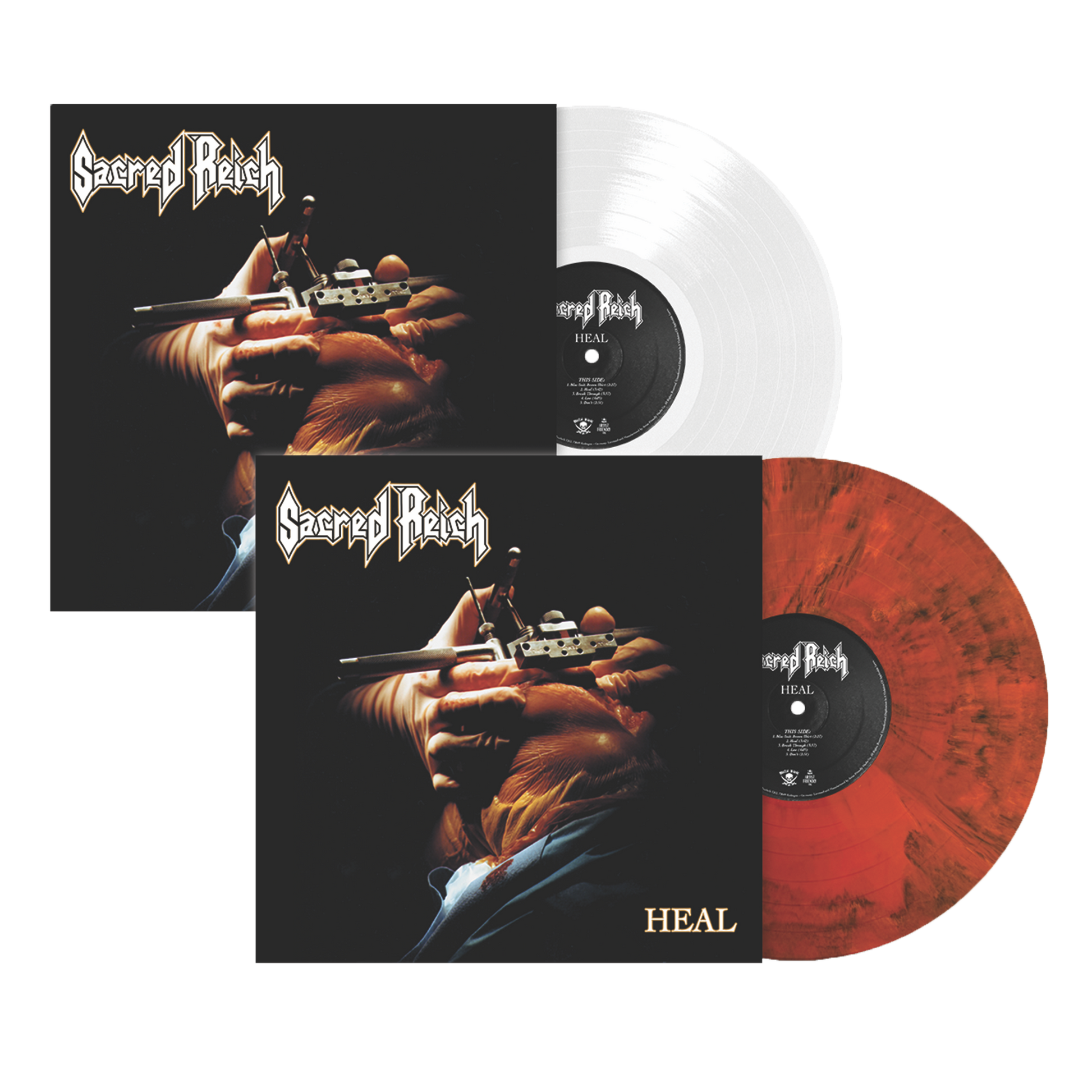 Sacred Reich - Heal [LP] (Limited Edition - Only 250 Made Each, Various Color Vinyl) Vinyl Record