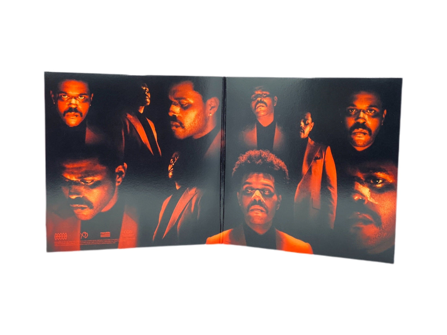 The Weeknd - After Hours (Limited Edition Clear w/ Red Splatter Colored Double LP) Vinyl Record