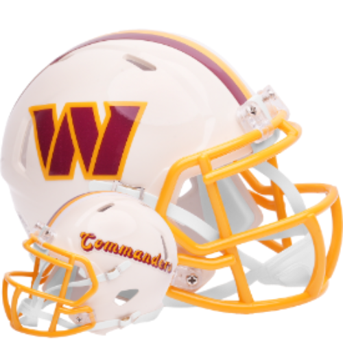 Washington Commanders Speed Mini Football Helmet RETRO - NFL