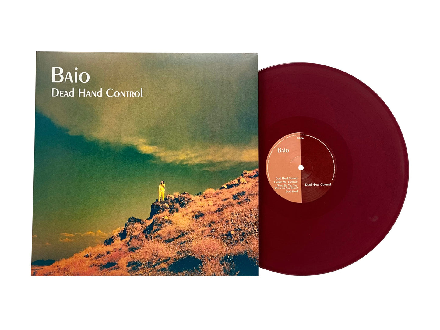 Baio - Dead Hand Control (Limited Edition Burgandy Colored Vinyl Vinyl Record