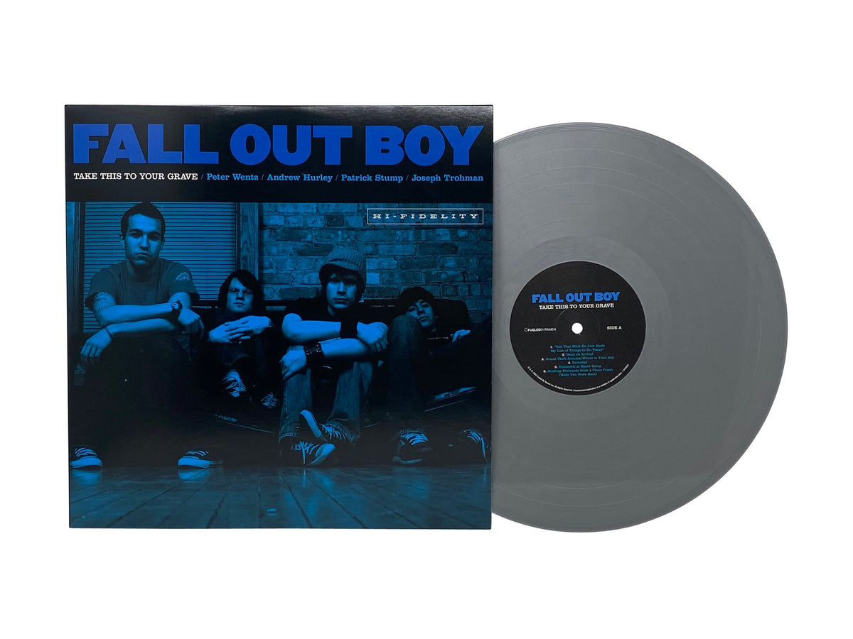 Fall Out Boy - Take This To Your Grave (Limited Edition Silver Colored Vinyl) Vinyl Record