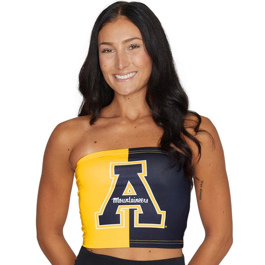 App State Two Tone Womens Tube Top Officially Licensed