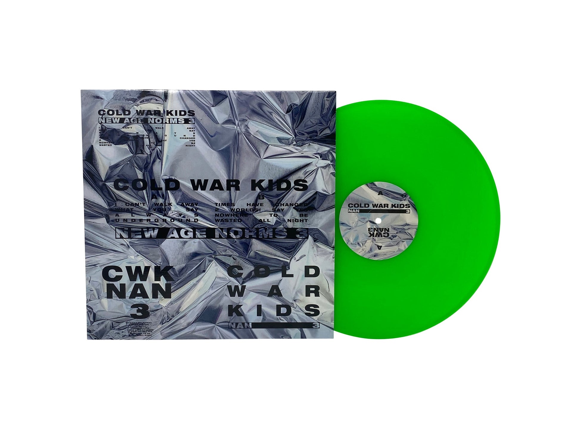 Cold War Kids - New Age Norms 3 (Limited Edition Neon Green Vinyl) Vinyl Record