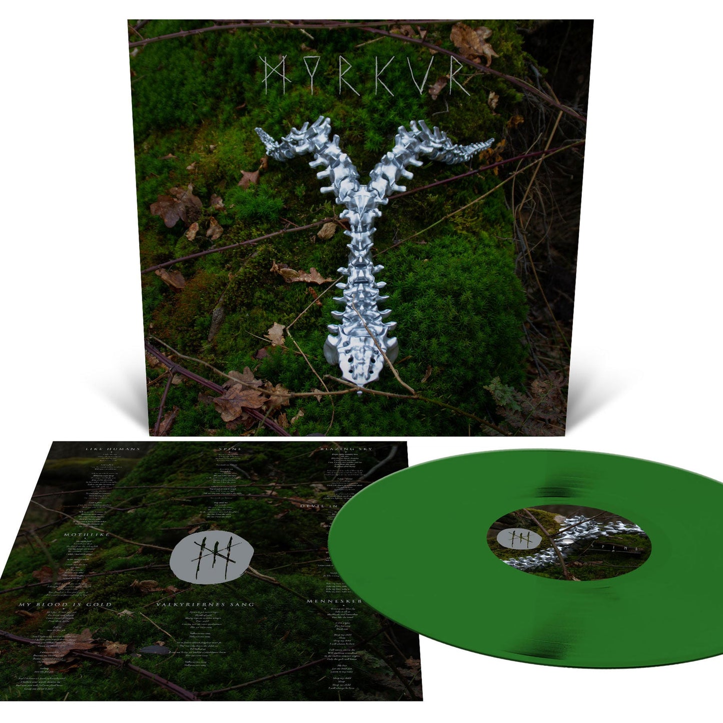 Myrkur ‘Spine’ LP (Limited Edition – Only 300 Made, Evergreen Vinyl) Vinyl Record