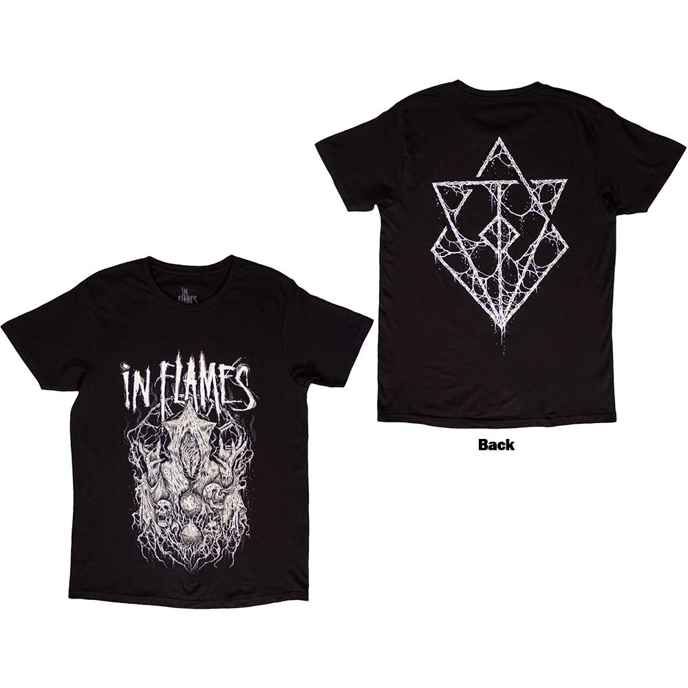 In Flames Buried in Time Mens T Shirt Officially Licensed