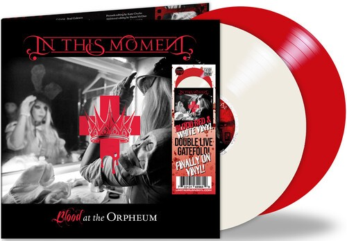 In This Moment - Blood at the Orpheum: Live [Explicit Content] (Limited Edition, Blood Red & White Colored Vinyl, Remastered, Gatefold LP Jacket) (2 Lp's) [Vinyl] Vinyl Record