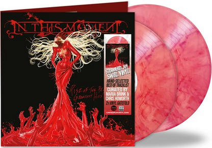 In This Moment - Rise of the Blood Legion: Great Hits: Chapter 1 (Limited Edition, Indie Exclusive, "Strawberry Jam" Colored Vinyl) (2 Lp's) [Vinyl] Vinyl Record