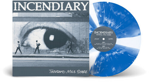 Incendiary - Thousand Mile Stare [Blue, White] [Vinyl] Vinyl Record