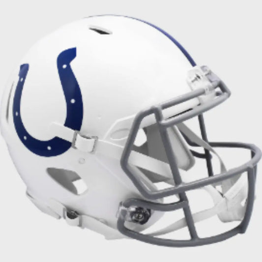 Indianapolis Colts Full Size Authentic  2004 to 2019 Speed Throwback Football Helmet - NFL