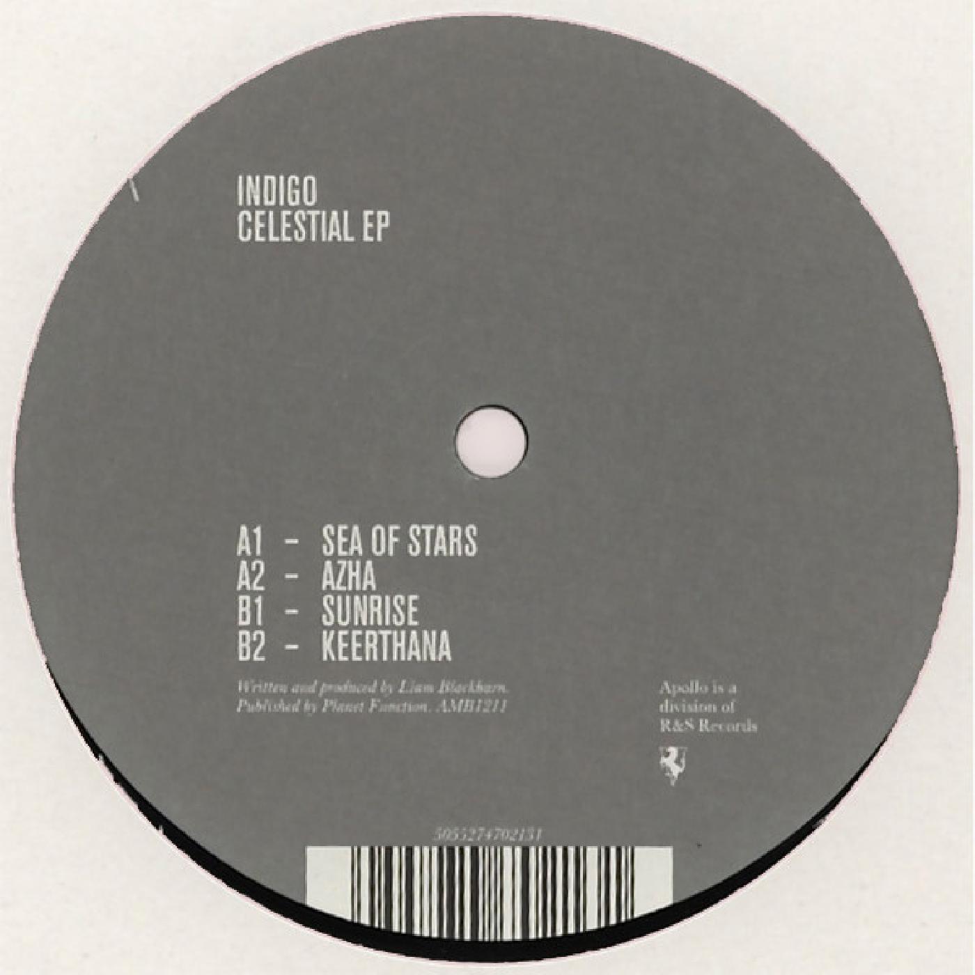 Indigo - Celestial EP 12" Vinyl Record