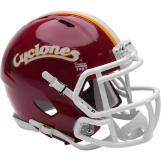 Iowa State Cyclones NCAA Mini Speed Football Helmet  Cyclones Red- NCAA