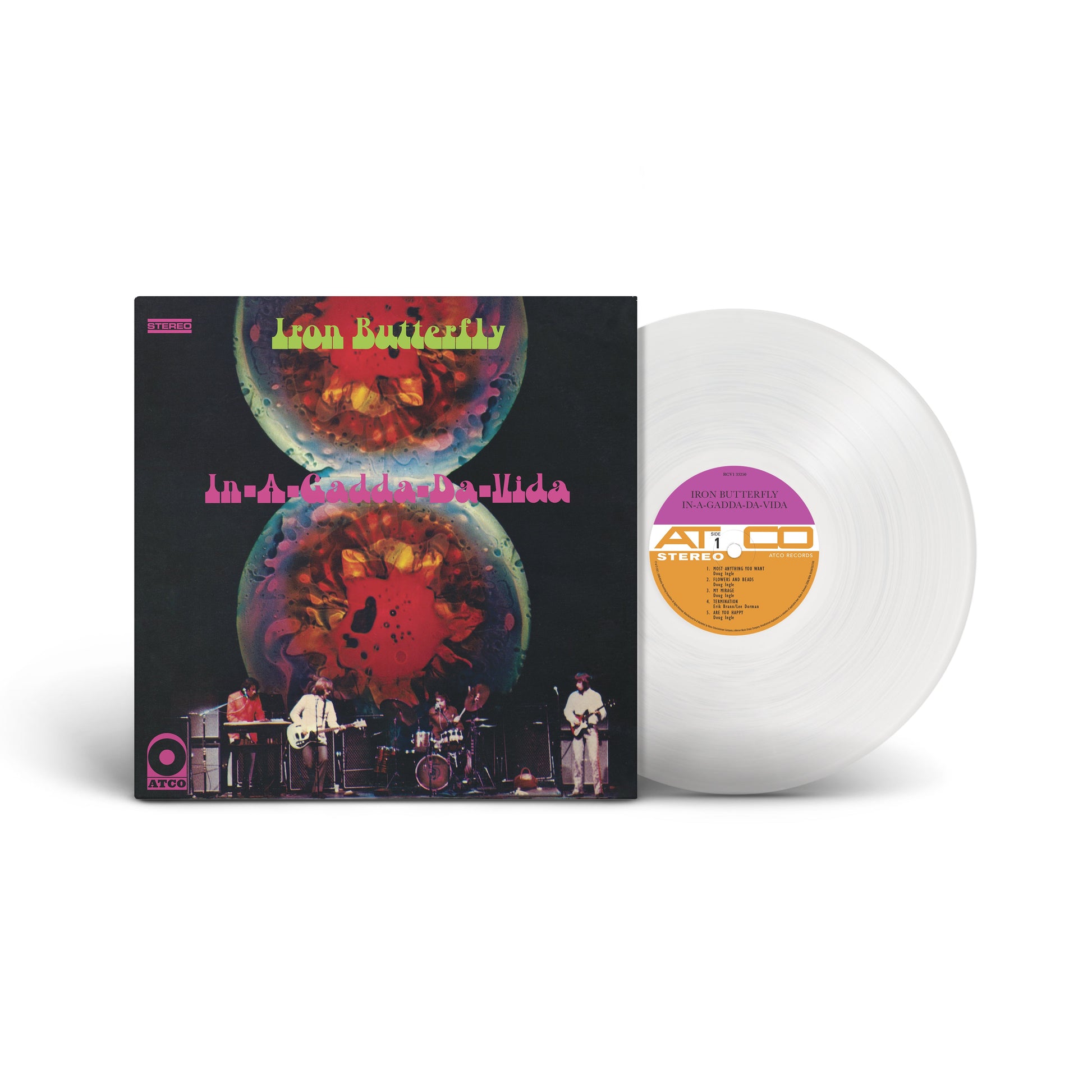 In-A-Gadda-Da-Vida (ROCKTOBER / ATL75) (Crystal Clear Diamond Vinyl) [Vinyl] Vinyl Record
