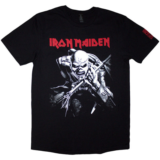 Iron Maiden 50 Trooper Charge White [T-Shirt] Officially Licensed