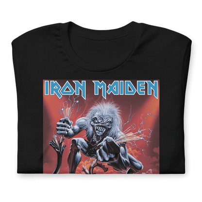 Iron Maiden A Real Live One Officially Licensed Mens T Shirt Black