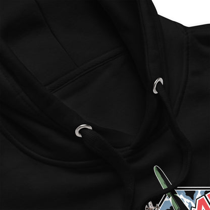 Iron Maiden Aces High Classic Mens Officially Licensed Hoodie Black
