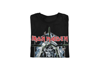 Iron Maiden Aces High Jumbo Print Officially Licensed Mens T Shirt Black