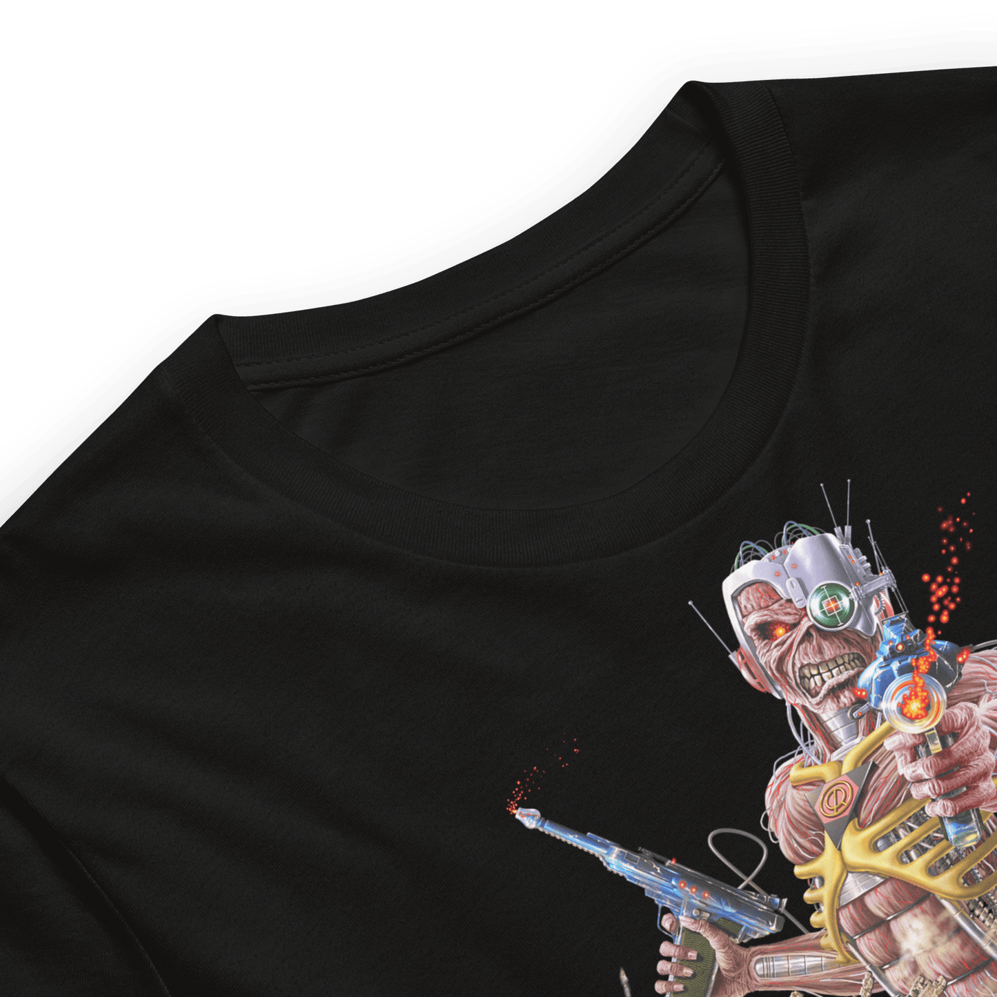 Iron Maiden Back in Time Officially Licensed Mens T Shirt Black