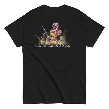 Iron Maiden Back in Time Officially Licensed Mens T Shirt Black