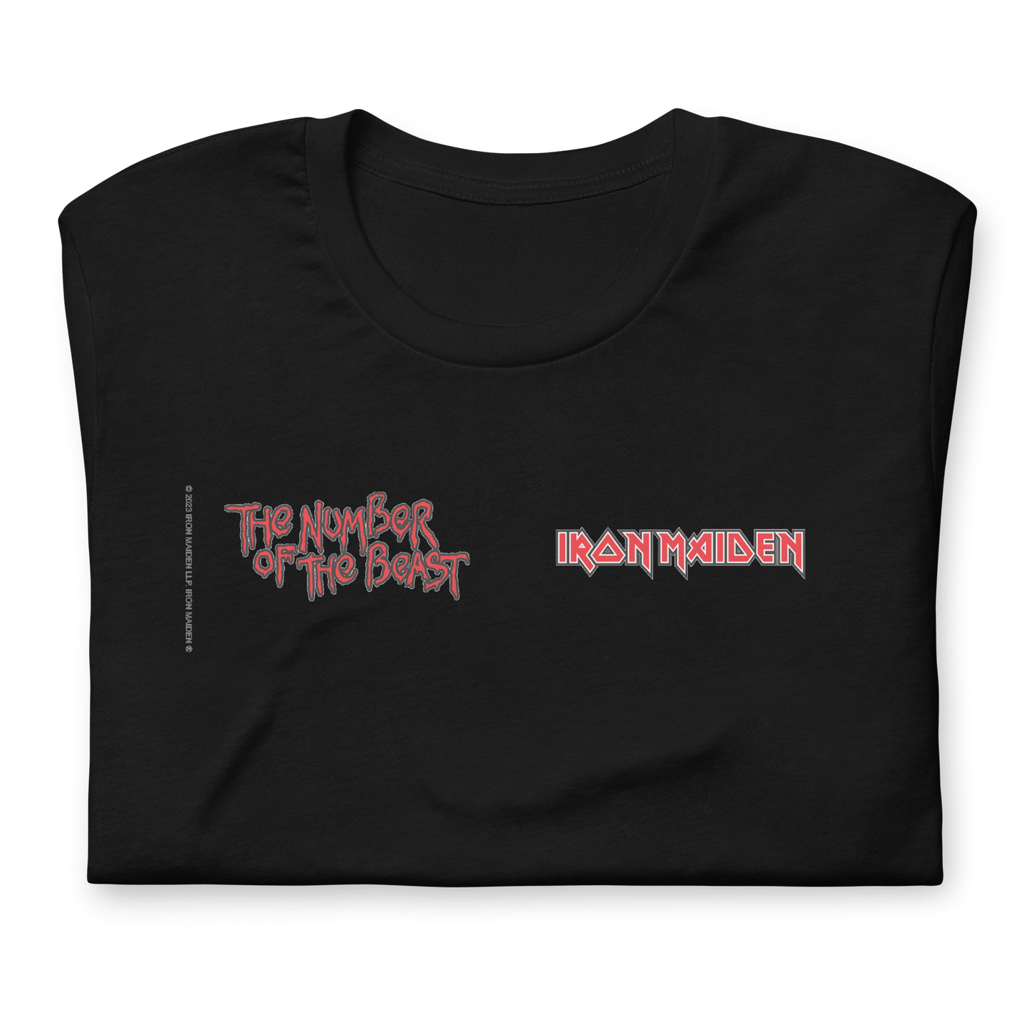 Iron Maiden Beast Logo Officially Licensed Mens T Shirt Black