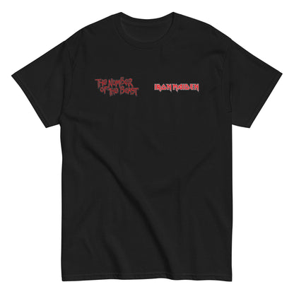 Iron Maiden Beast Logo Officially Licensed Mens T Shirt Black