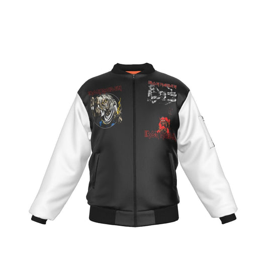 Iron Maiden Bomber Jacket Black