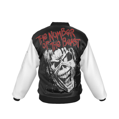 Iron Maiden Bomber Jacket Black