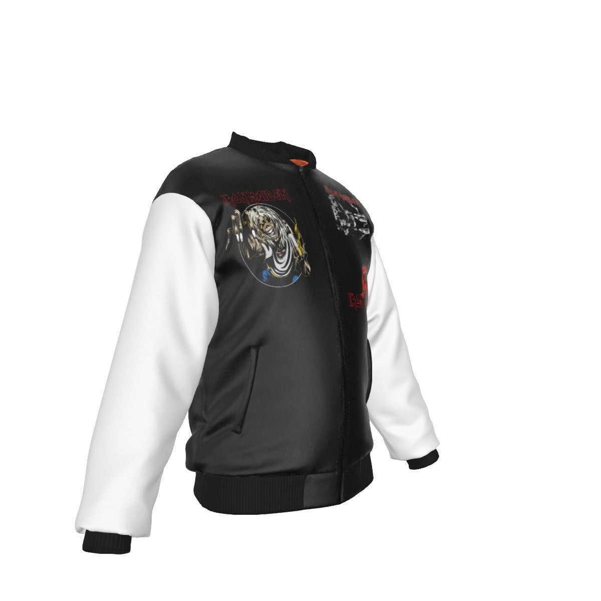 Iron Maiden Bomber Jacket Black