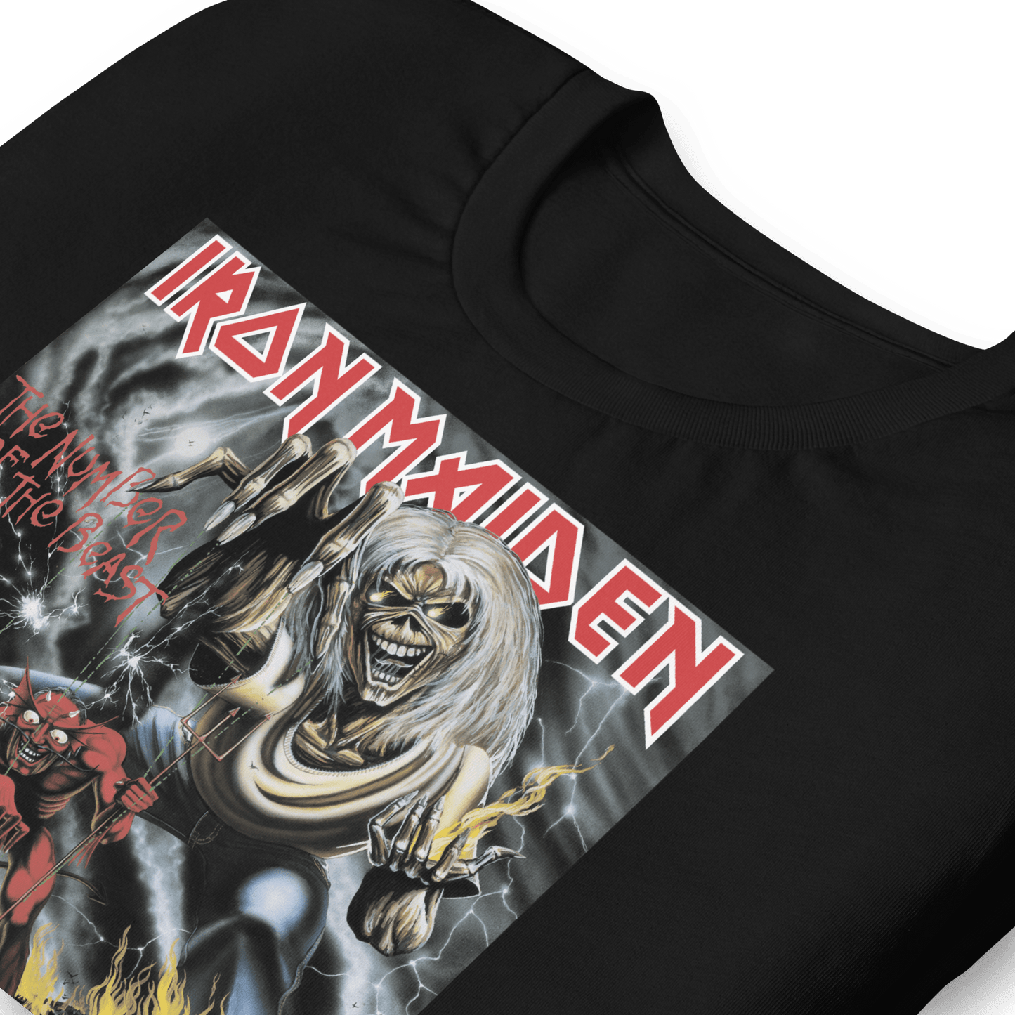 Iron Maiden Darker Beast Officially Licensed Mens T Shirt Black