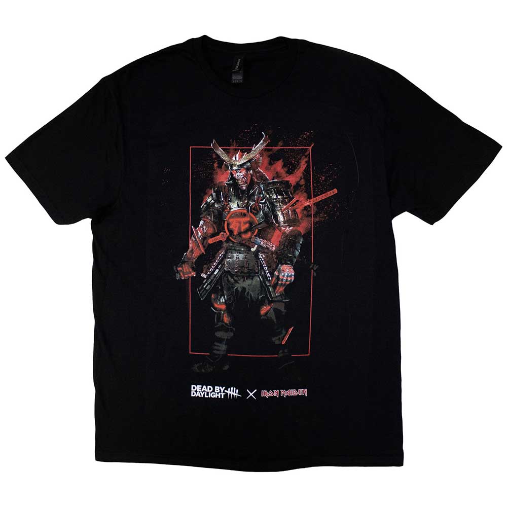 Iron Maiden Dead By Daylight Oni Eddie Mens T Shirt Black Officially Licensed