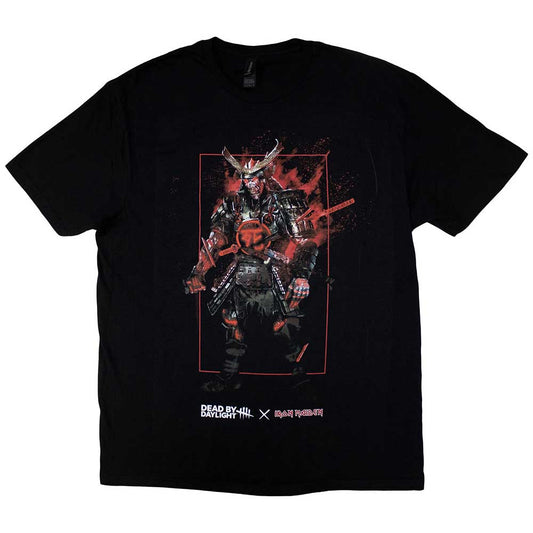 Iron Maiden Dead By Daylight Oni Eddie Mens T Shirt Black Officially Licensed