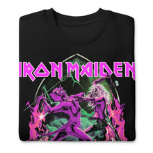 Load image into Gallery viewer, Iron Maiden Devil&#39;s Fight Jumbo Print Sweatshirt