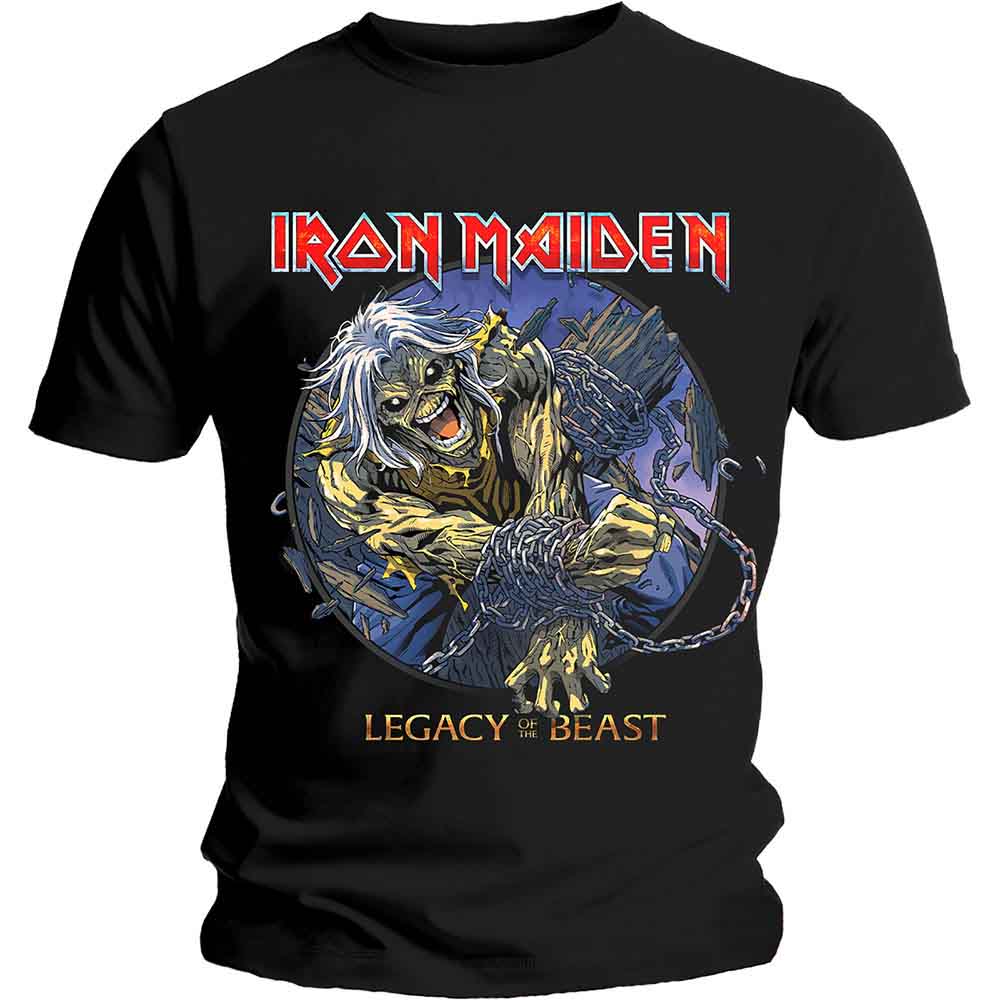 Iron Maiden Eddie Chained Legacy [T-Shirt] Officially Licensed